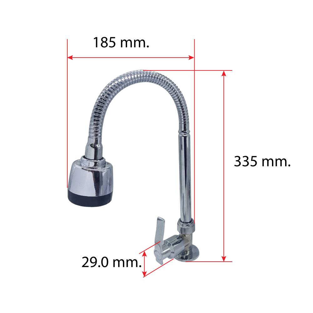 ก๊อกซิงค์เดี่ยวเคาน์เตอร์ HOEN H-505C