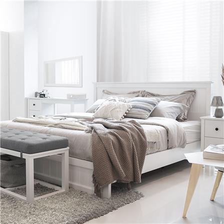 เตียง 5 ฟุต KONCEPT MONETA สีขาว_7