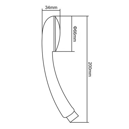 หัวฝักบัว 1 ระดับ DONMARK GL-3223_3