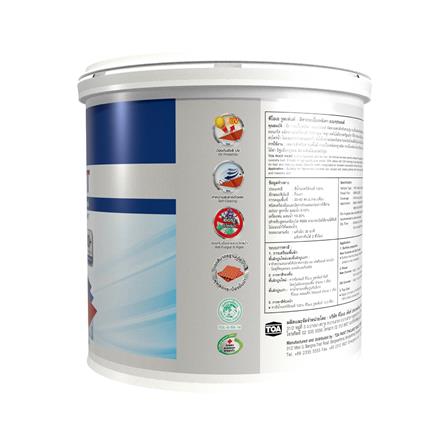 สีทาหลังคา TOA ROOF PAINT R490 สีน้ำเงิน 1 แกลลอน_2