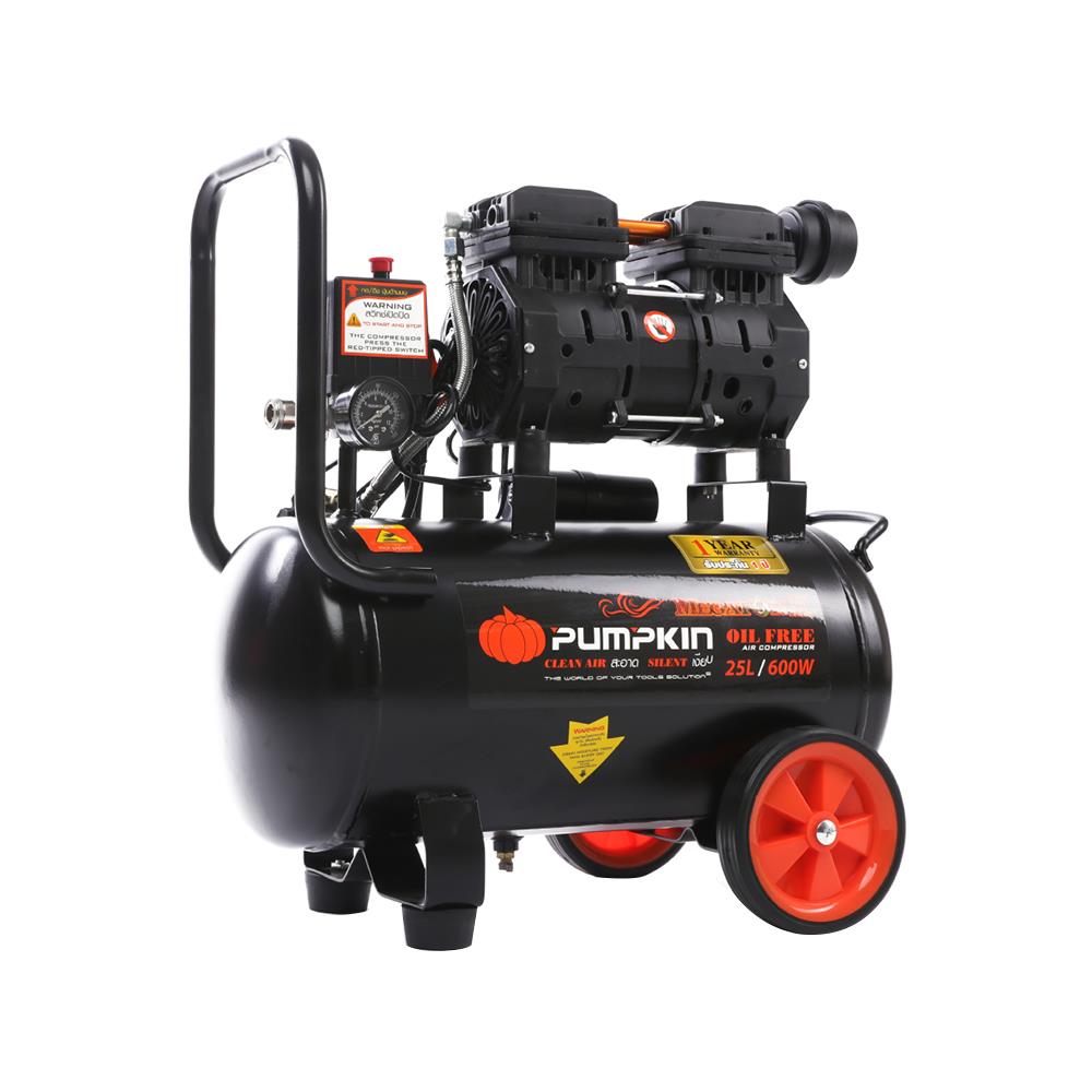 ปั๊มลม OIL FREE PUMPKIN MEGATON II 600 วัตต์ 25 ลิตร