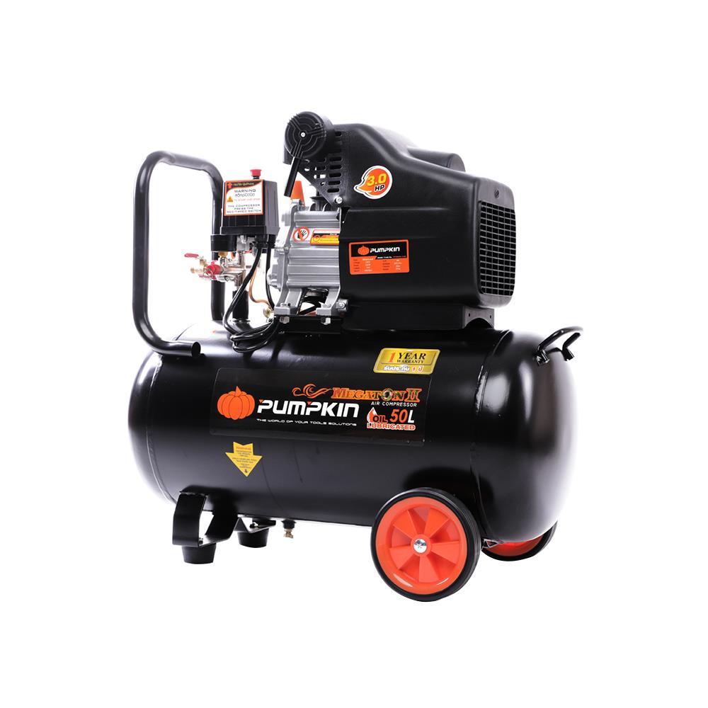 ปั๊มลมโรตารี่ PUMPKIN MEGATON II 3 แรงม้า 50 ลิตร