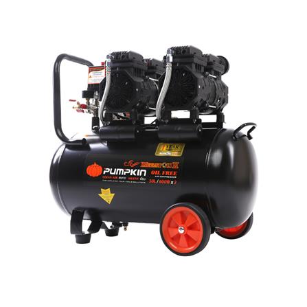 ปั๊มลม OIL FREE PUMPKIN MEGATON II 600 วัตต์x2 50 ลิตร_2