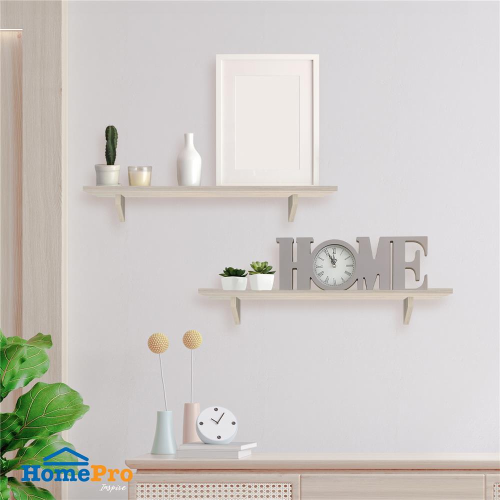 แผ่นชั้นไม้เมลามีน STACKO 60X30X1.6 ซม. สีวอลนัท