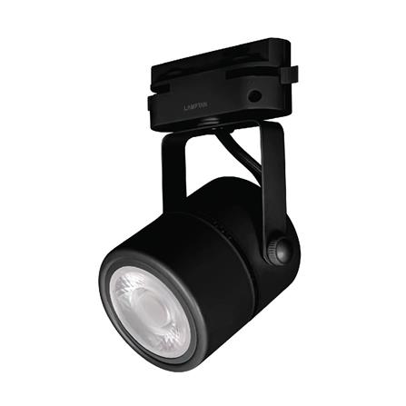 แทรคไลท์ LED LAMPTAN CROP 5 วัตต์ WARM WHITE สีดำ