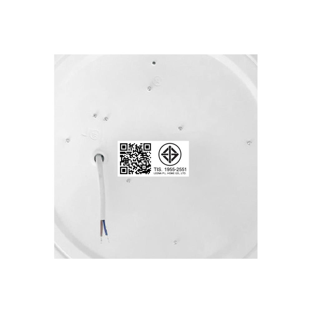 ไฟเพดาน LED NAGAS FIOLAR S02 15 นิ้ว 36 วัตต์ DAYLIGHT/COOL WHITE/WARM WHITE สีขาว