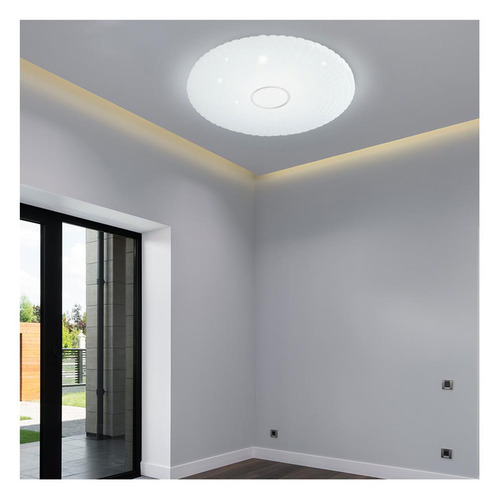 ไฟเพดาน LED NAGAS FIOLAR S02 15 นิ้ว 36 วัตต์ DAYLIGHT/COOL WHITE/WARM WHITE สีขาว