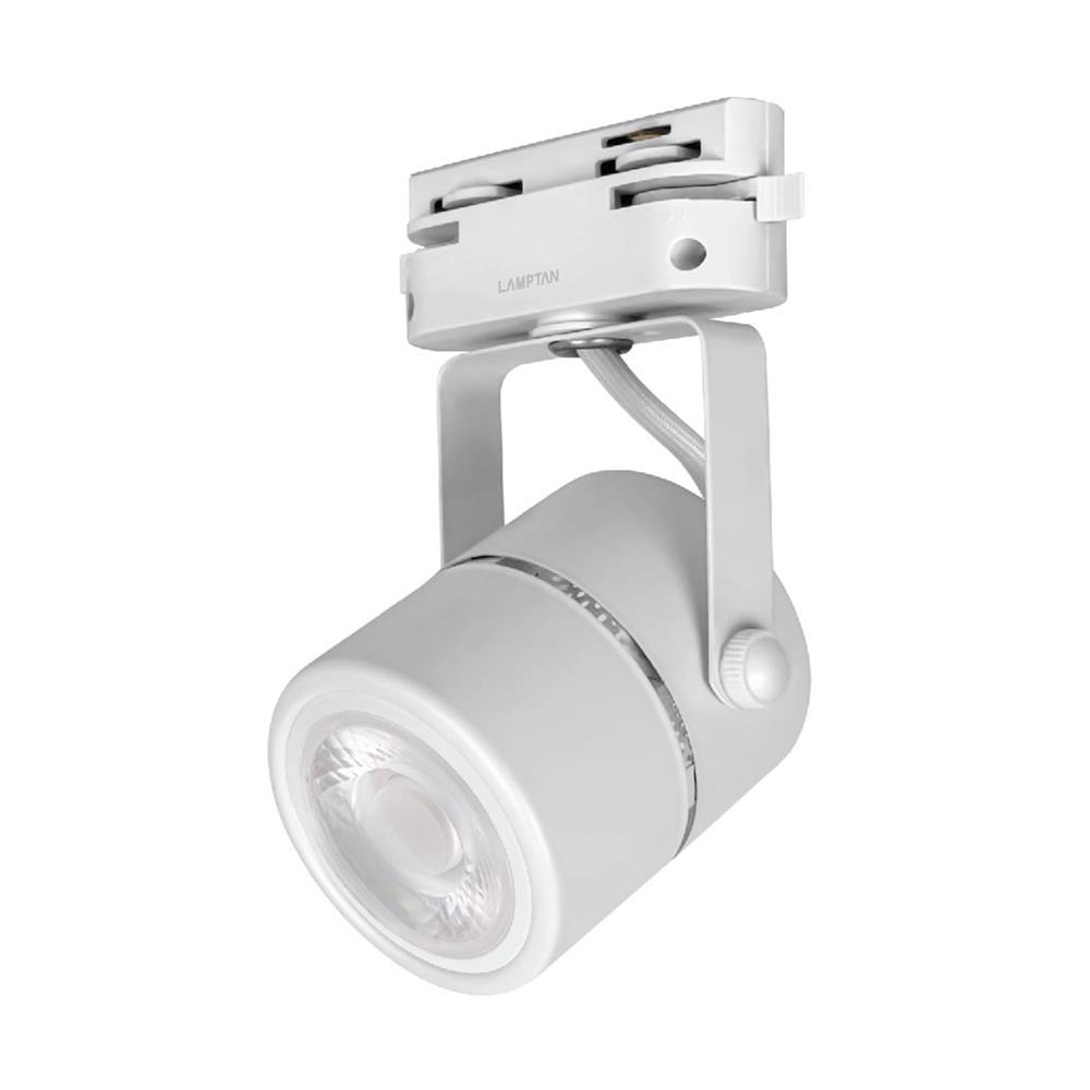 แทรคไลท์ LED LAMPTAN CROP 5 วัตต์ WARM WHITE สีขาว