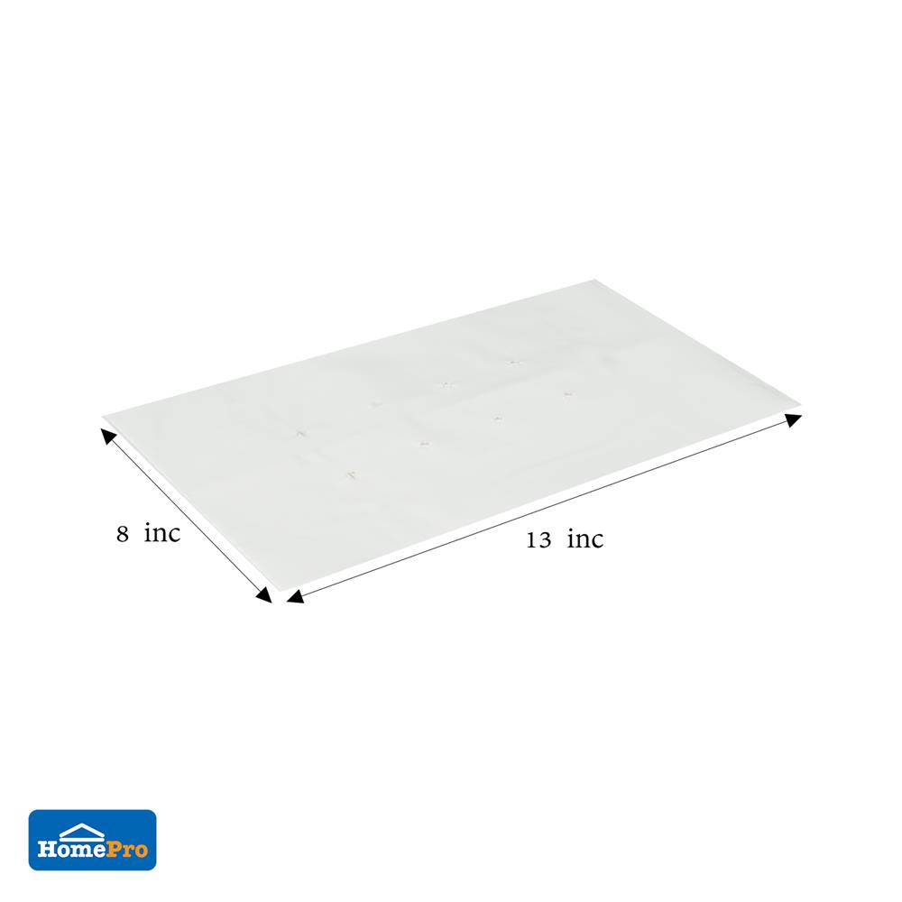 ถุงเพาะชำ SPRING 8X13 นิ้ว 1 กก. สีขาว