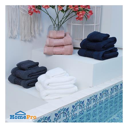 ผ้าขนหนู HOME LIVING STYLE CAMILA 16X32 นิ้ว สีขาว_5