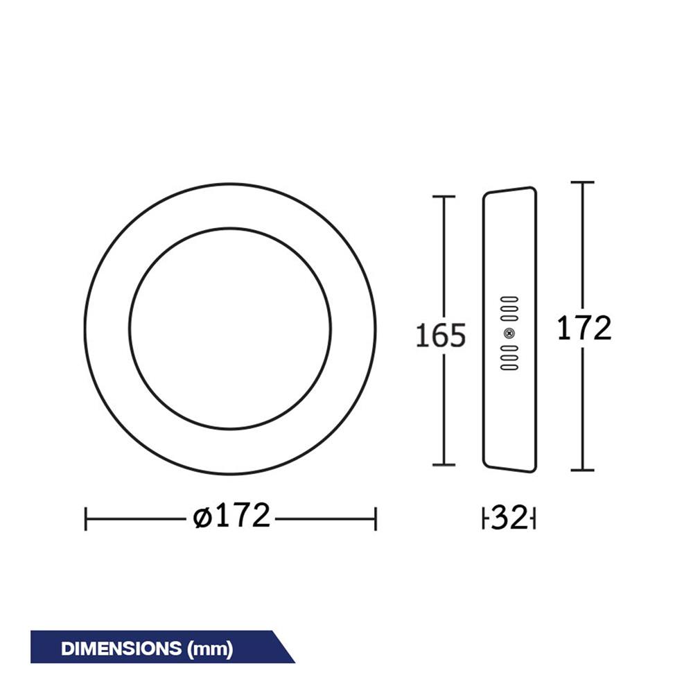 ดาวน์ไลท์ LED BEC WINE-O 6 นิ้ว 12 วัตต์ DAYLIGHT สีขาว
