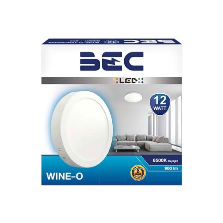 ดาวน์ไลท์ LED BEC WINE-O 6 นิ้ว 12 วัตต์ DAYLIGHT สีขาว_1