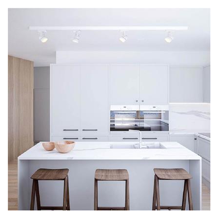 แทรคไลท์ ติดราง GU5.3 LAMPTAN CROP สีขาว_4