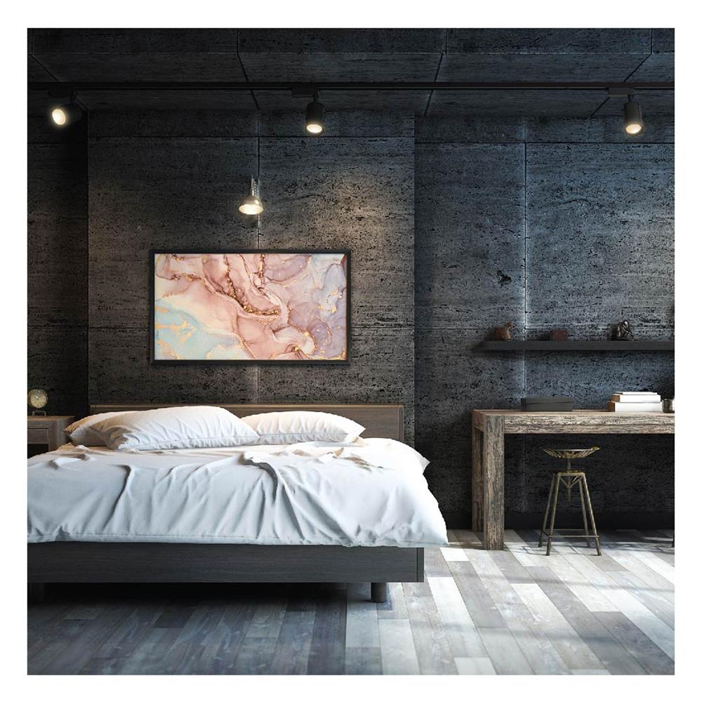 แทรคไลท์ ติดราง GU5.3 LAMPTAN CROP สีดำ