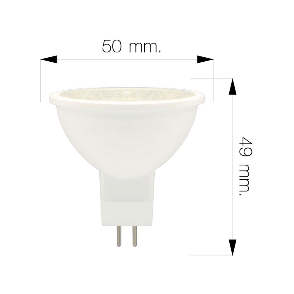 หลอด LED NAGAS MR16 6 วัตต์ WARM WHITE GU5.3