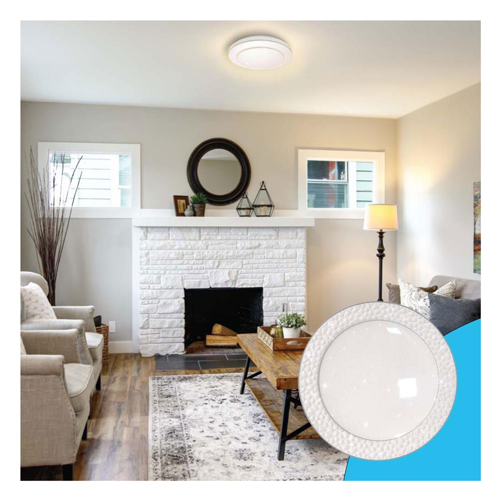 ไฟเพดาน LED BEC MIRA-05 15 นิ้ว 36 วัตต์ DAYLIGHT/COOL WHITE/WARM WHITE สีขาว