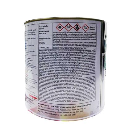 สีน้ำมัน TOA MD 2IN1 RUST TECH GLOSS BLACK 1 แกลลอน_1