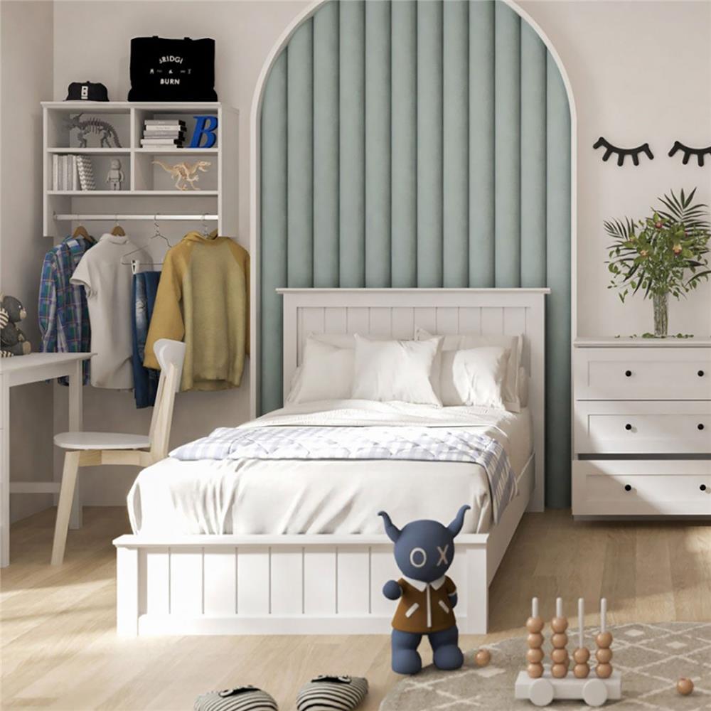 เตียง 3.5 ฟุต KONCEPT MONETA สีขาว