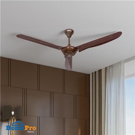 พัดลมไม่มีโคมไฟ CARINI C33 56 นิ้ว สีน้ำตาล_1