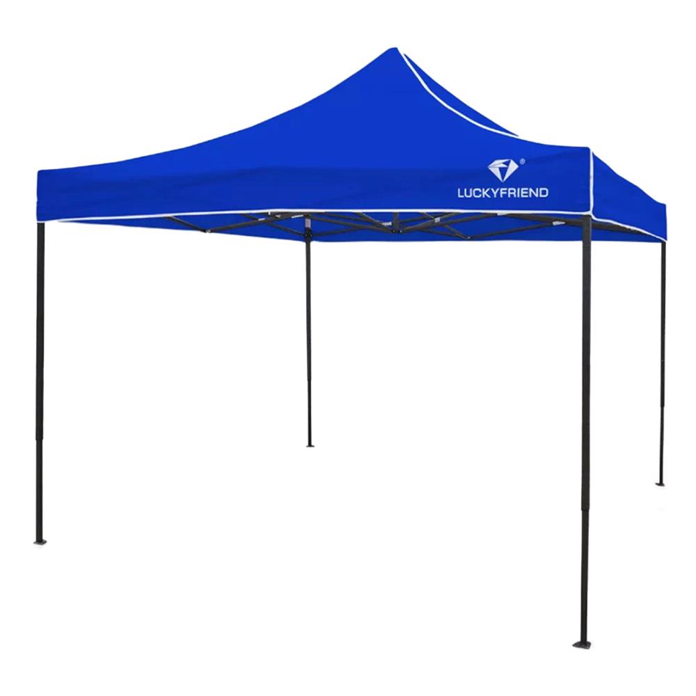 เต็นท์พับ LUCKYFRIEND 2x2 เมตร สีน้ำเงิน