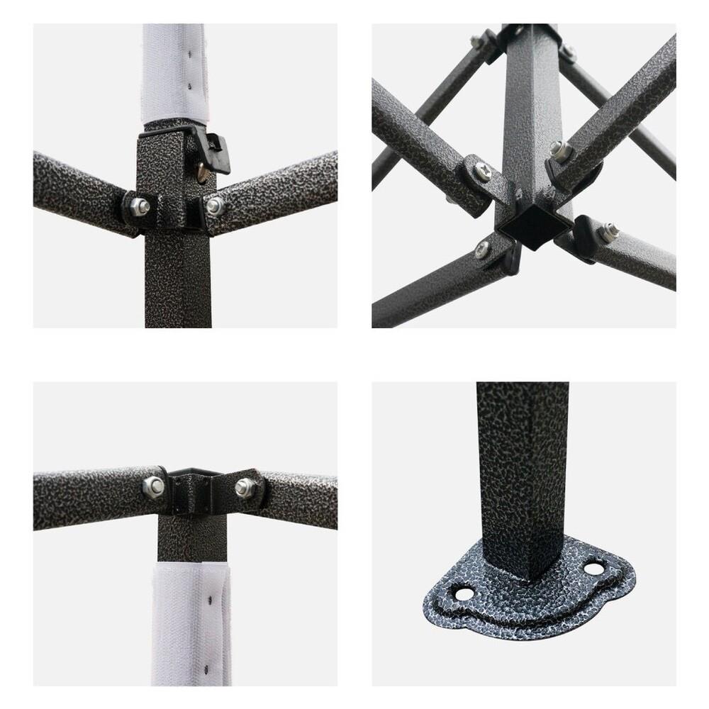 เต็นท์พับ LUCKYFRIEND 2x2 เมตร สีน้ำเงิน