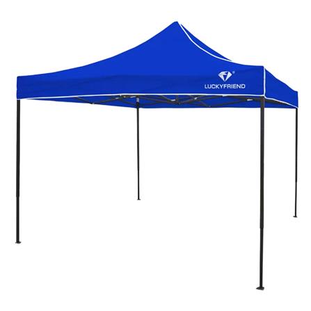 เต็นท์พับ LUCKYFRIEND 2x2 เมตร สีน้ำเงิน_0
