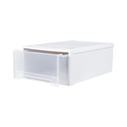 กล่องลิ้นชักจัดเก็บเสื้อชั้นใน PLIM SIZE L สีขาว_3