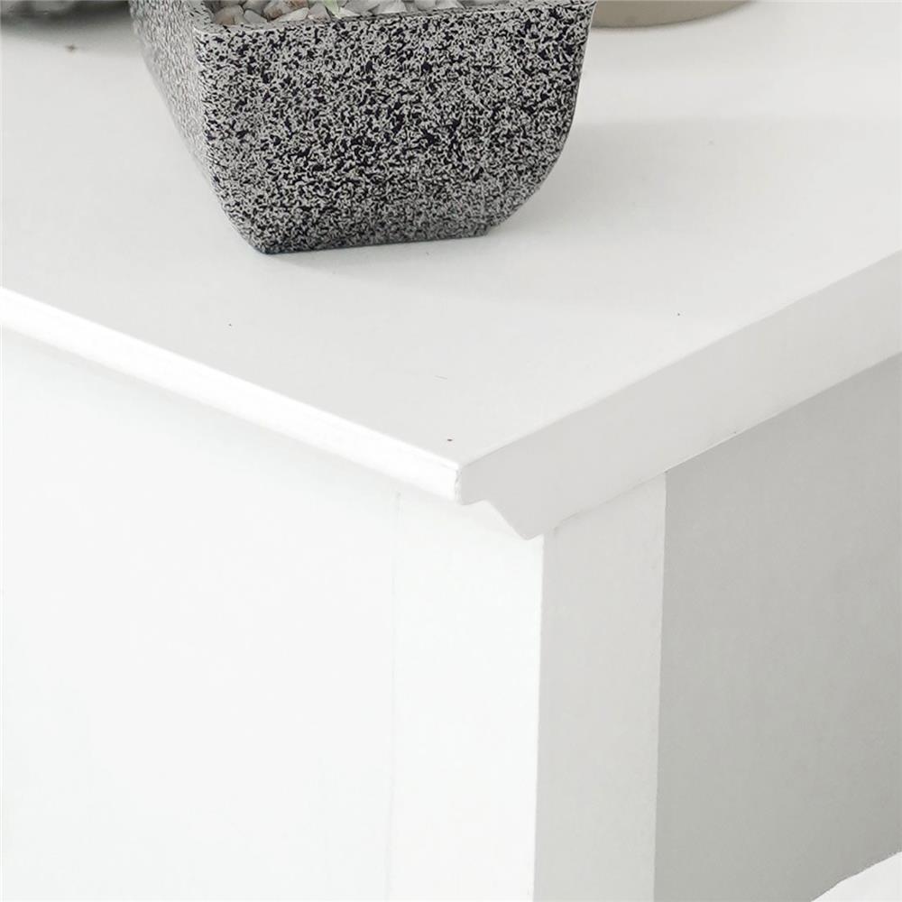 ตู้สูงบานกระจก KONCEPT MONETA 80 ซม. สีขาว