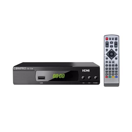 กล่องรับสัญญาณดิจิตอล COMPRO T2B