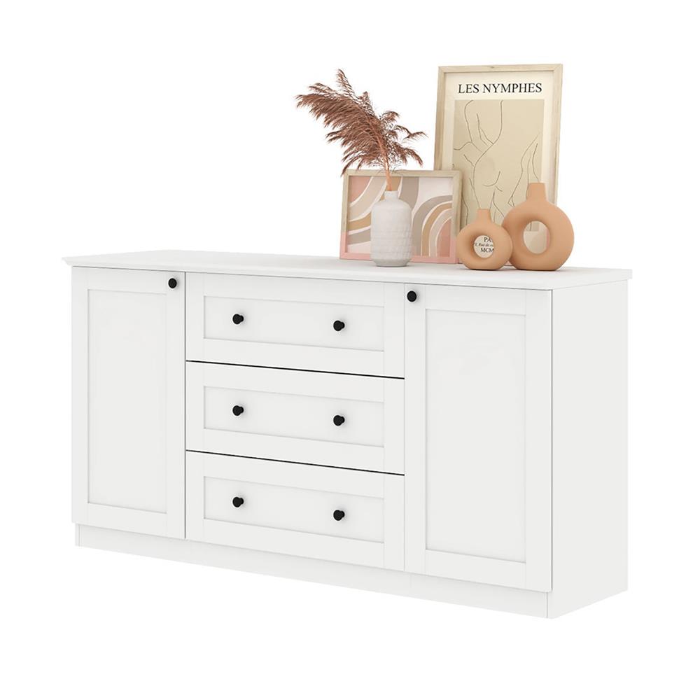 ตู้เก็บของ KONCEPT MONETA 150 ซม. สีขาว