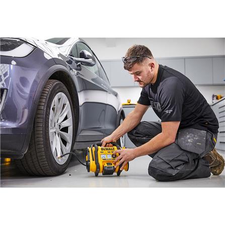 เครื่องสูบลมไร้สาย (เฉพาะตัวเครื่อง) DEWALT DCC018N-XJ 18 โวลต์_6