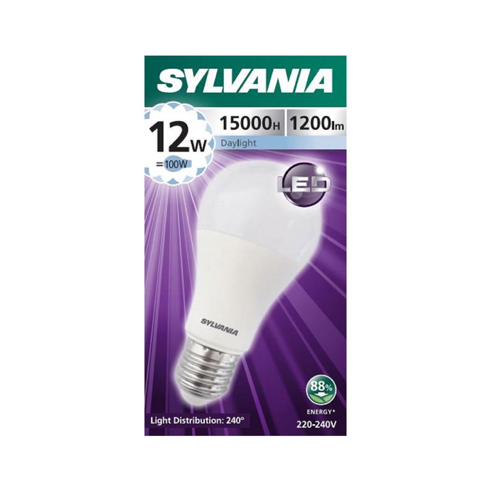 หลอด LED SYLVANIA BASIC PLUS 12 วัตต์ DAYLIGHT E27