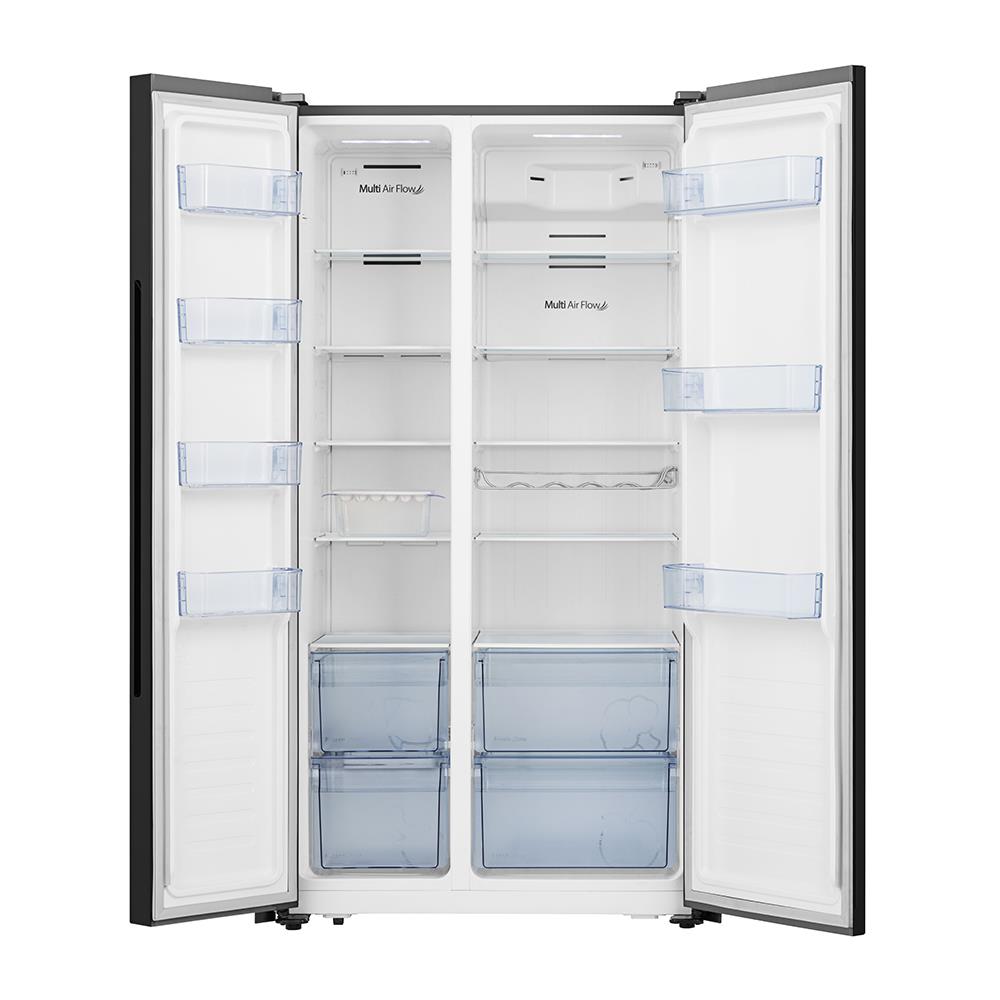 ตู้เย็น SIDE BY SIDE HISENSE RS670N4AW1 18.5 คิว สีขาว