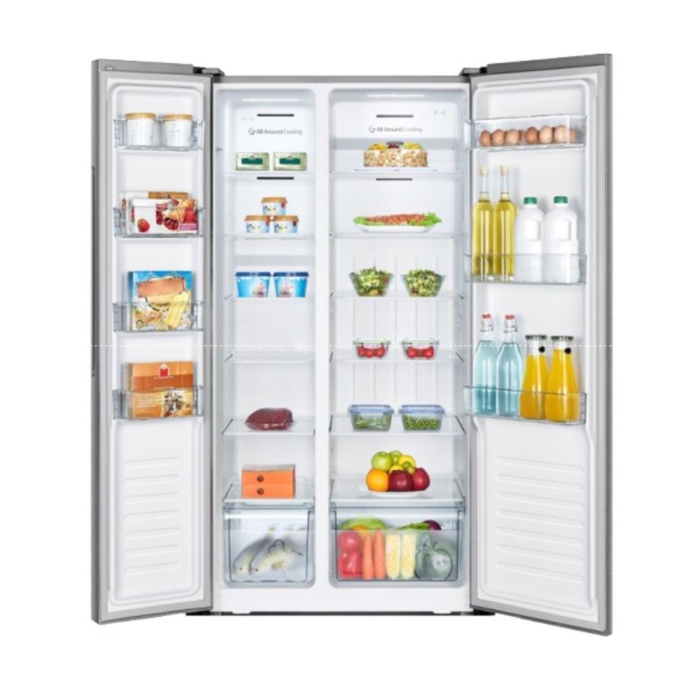 ตู้เย็น SIDE BY SIDE HISENSE RS670N4AW1 18.5 คิว สีขาว