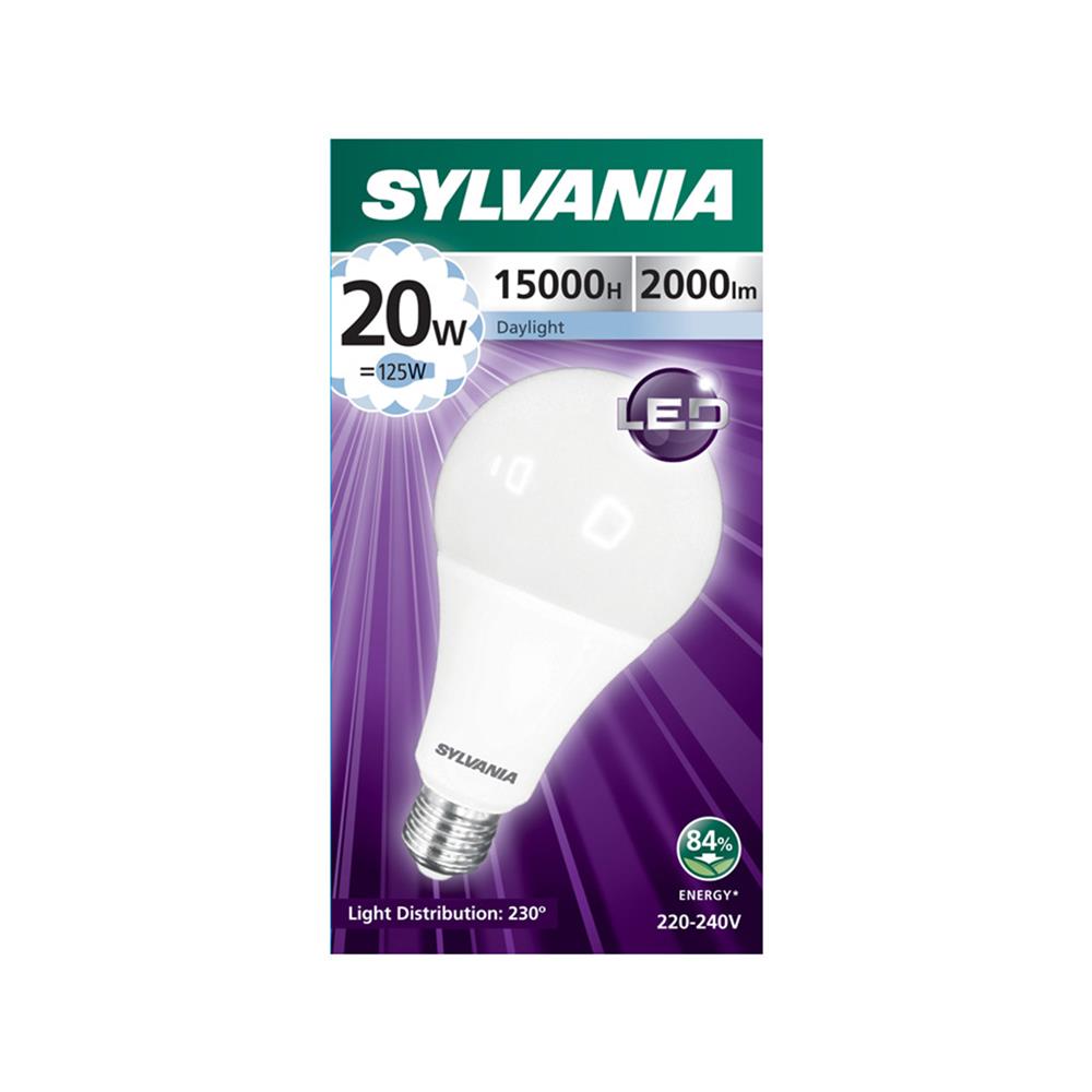 หลอด LED SYLVANIA BASIC PLUS 20 วัตต์ DAYLIGHT E27