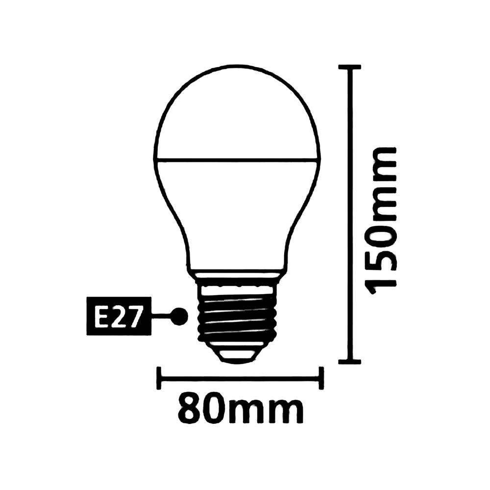 หลอด LED SYLVANIA BASIC PLUS 20 วัตต์ WARM WHITE E27