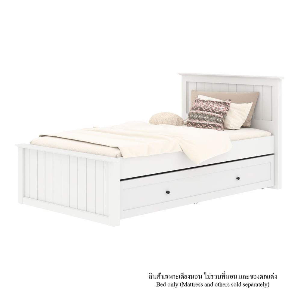 เตียง 3.5 ฟุต 2 ชั้น KONCEPT MONETA สีขาว