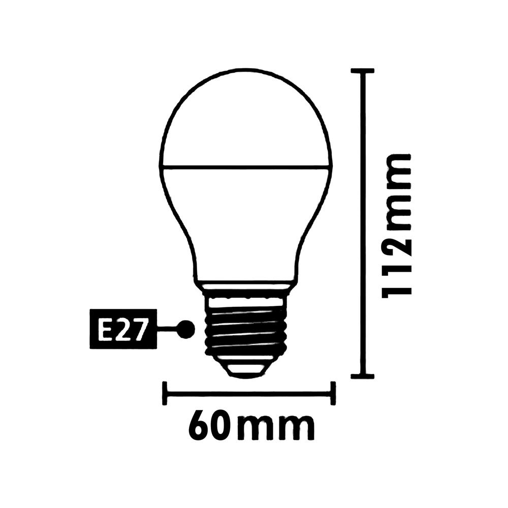 หลอด LED SYLVANIA BASIC PLUS 12 วัตต์ COOL WHITE E27