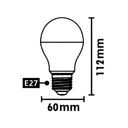 หลอด LED SYLVANIA BASIC PLUS 12 วัตต์ COOL WHITE E27_2