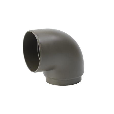 ข้องอกลม 90 องศา SCG SMART สีเทา