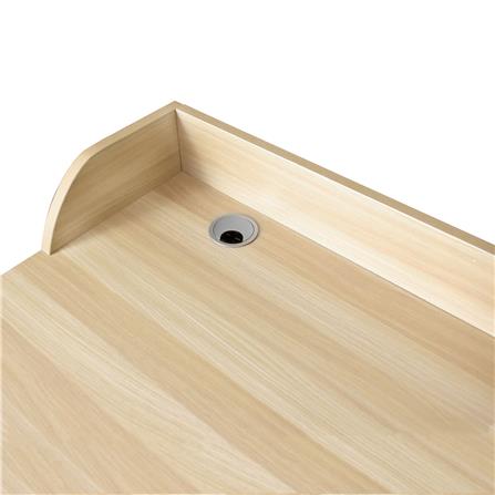 โต๊ะทำงาน THAIBULL OB2-4512 สีน้ำตาล/ขาว_2