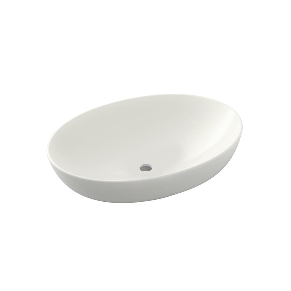 อ่างล้างหน้าวางบน TOTO LW1705 สีขาว