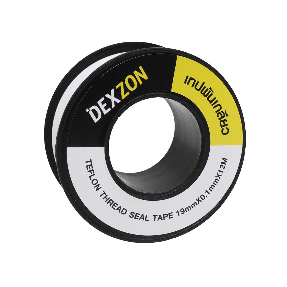 เทปพันเกลียว DEXZON 19มม.x0.1มม. 12 เมตร