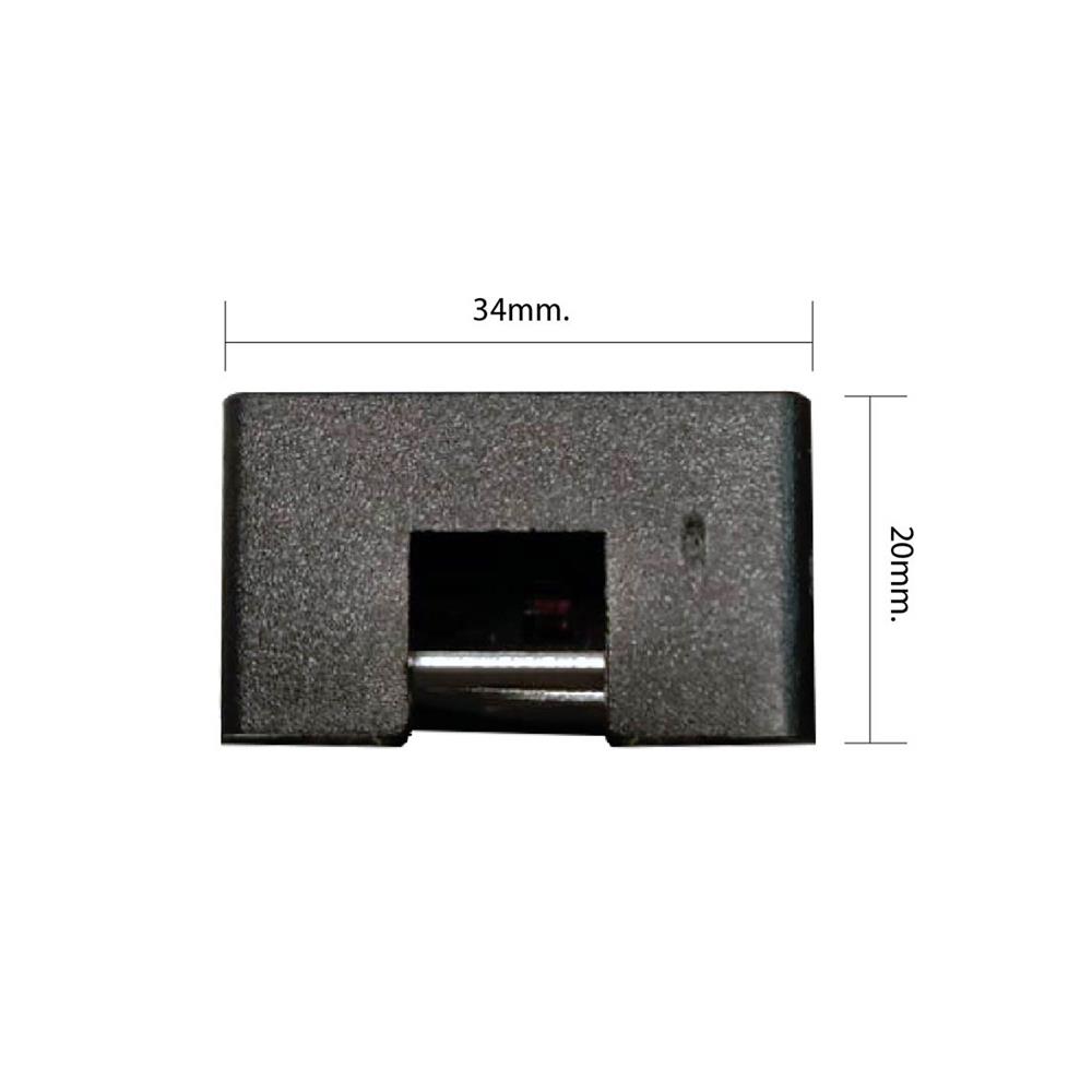 รางไฟแทรกไลท์ LAMPTAN CROP 1 เมตร สีดำ