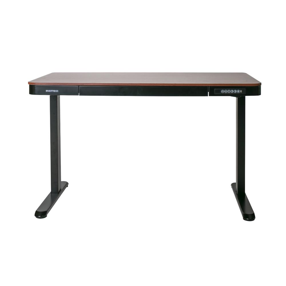 โต๊ะทำงานปรับระดับ ERGOTREND SIT 2 STAND ABSOLUTE DESK 120 ซม. สีมะฮอกกานี/ดำ