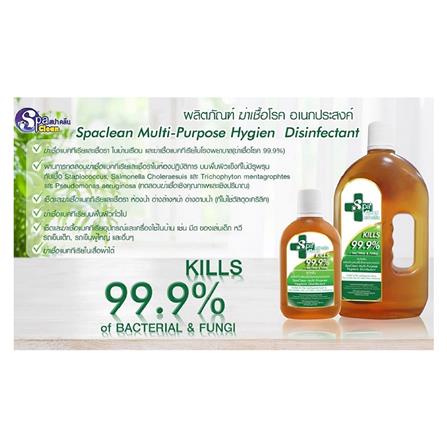 น้ำยาฆ่าเชื้อโรคอเนกประสงค์ SPACLEAN 750 มล._2