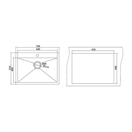 ซิงค์ฝัง 1 หลุม HAFELE ARMOR 495.39.471 สีดำ_3
