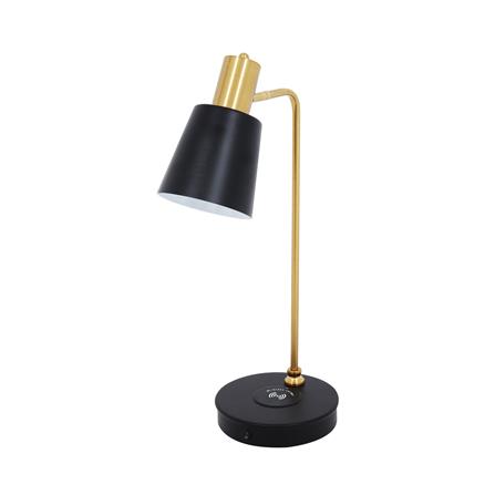 ไฟตั้งโต๊ะ CARINI MODERN MT21044B สีดำ/ทอง_1