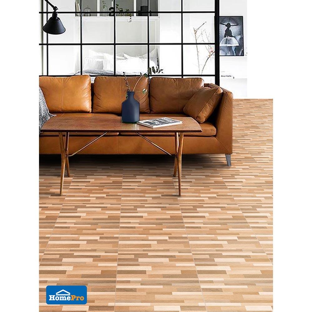 กระเบื้องพื้น 16x16 นิ้ว DURAGRES จังเกอร์ น้ำตาล A 0.96M2
