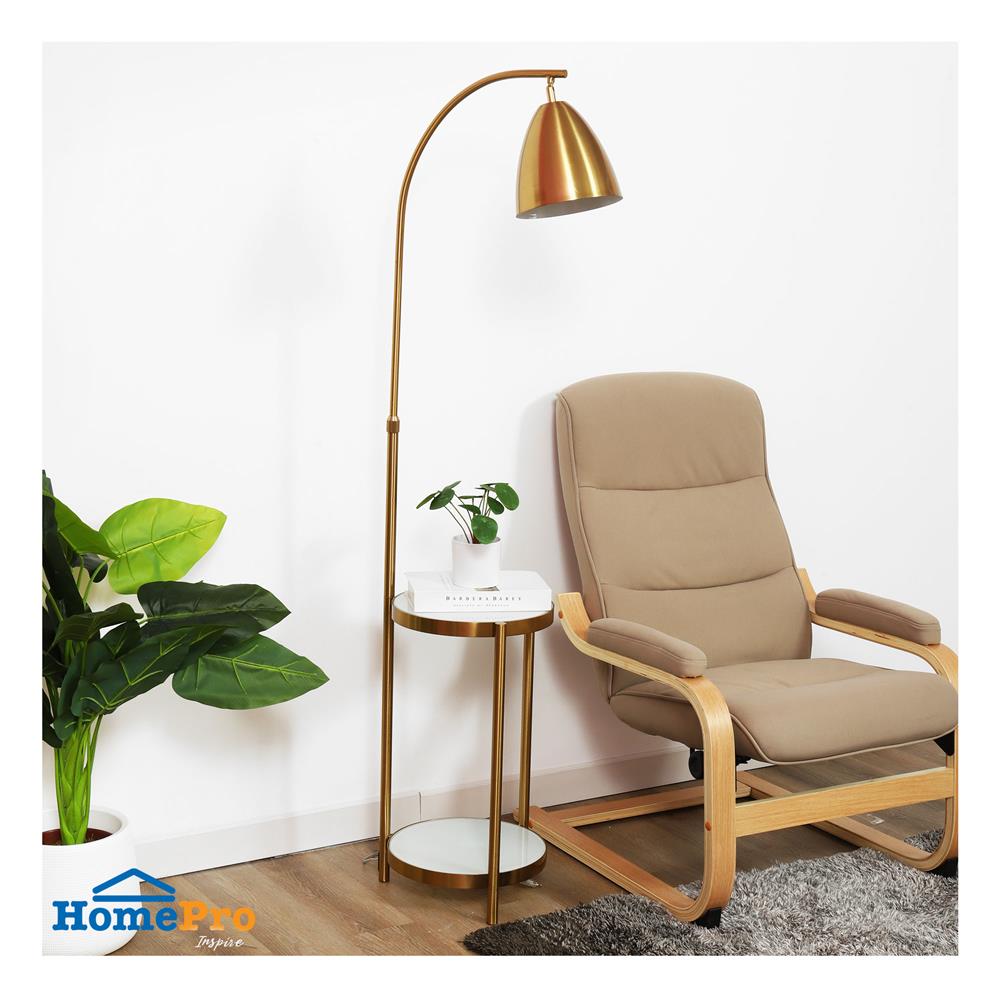 ไฟตั้งพื้น CARINI MODERN ML21020GD สีขาว/ทอง